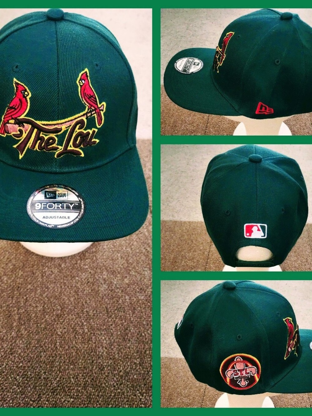 ST LOUIS CARDINALS MLB BASEBALL SNAPBACK HAT.